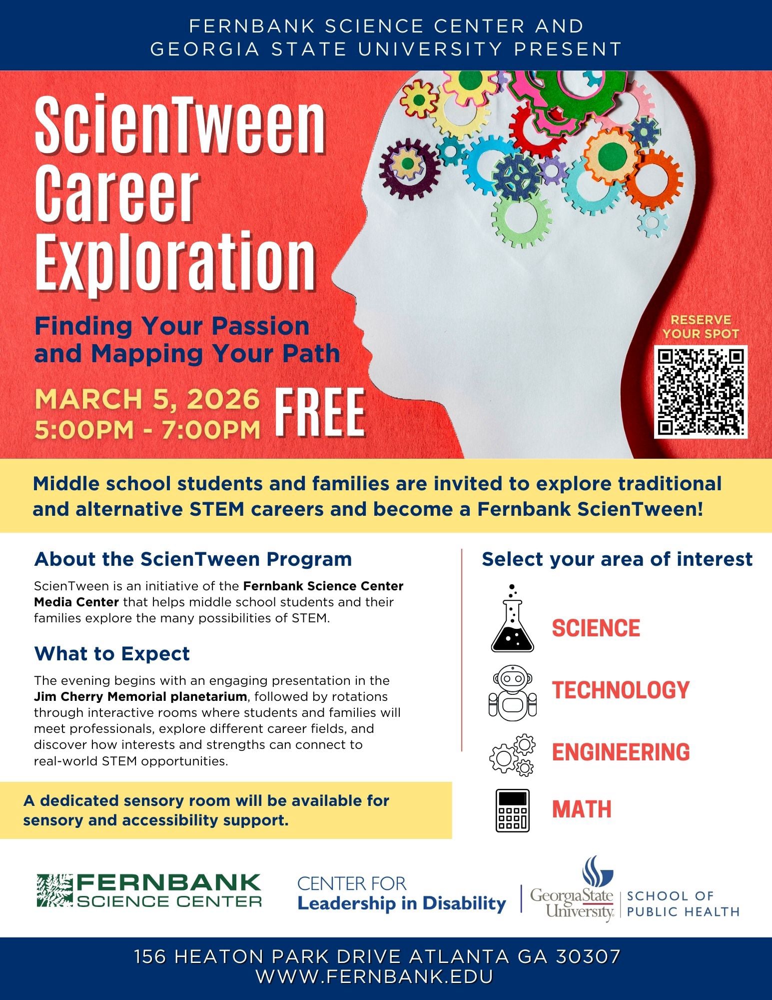 ScienTween Career Exploration at Fernbank Science Center