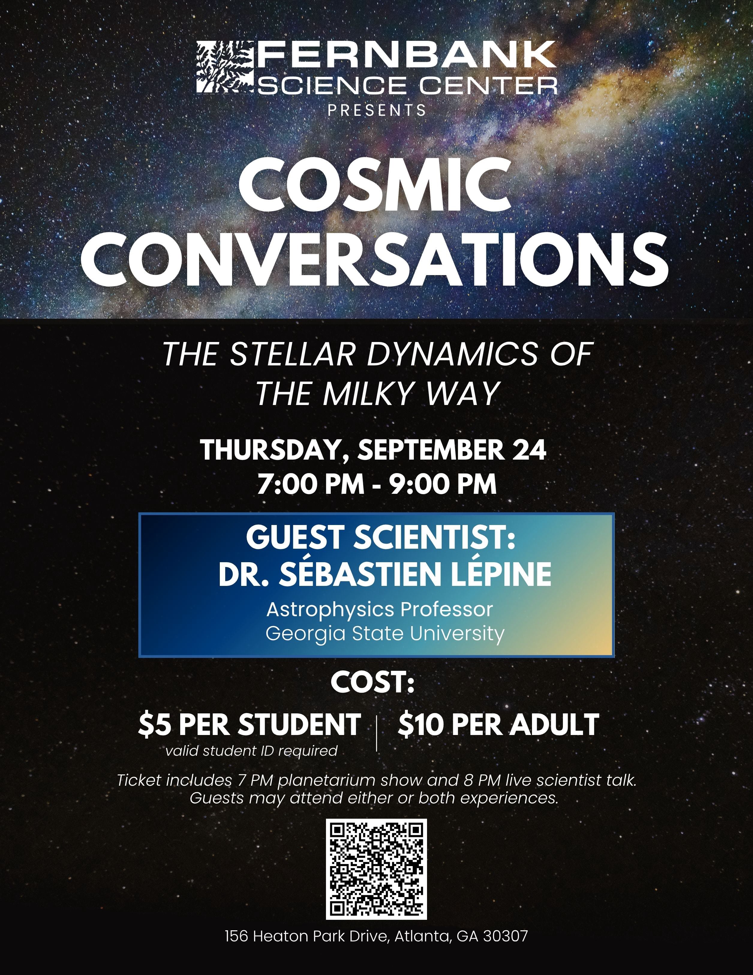 Cosmic Conversations at Fernbank Science Center