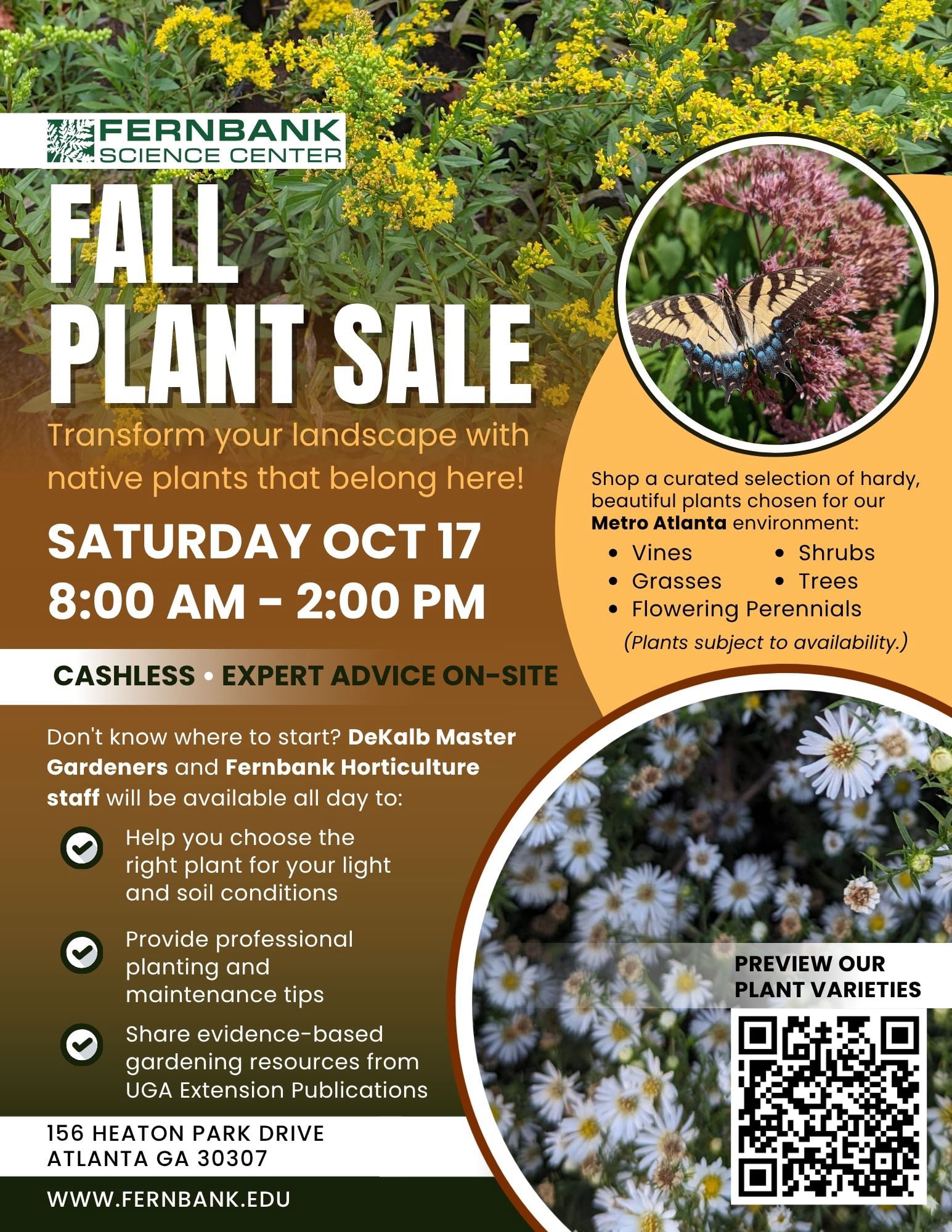 Fall Plant Sale at Fernbank Science Center