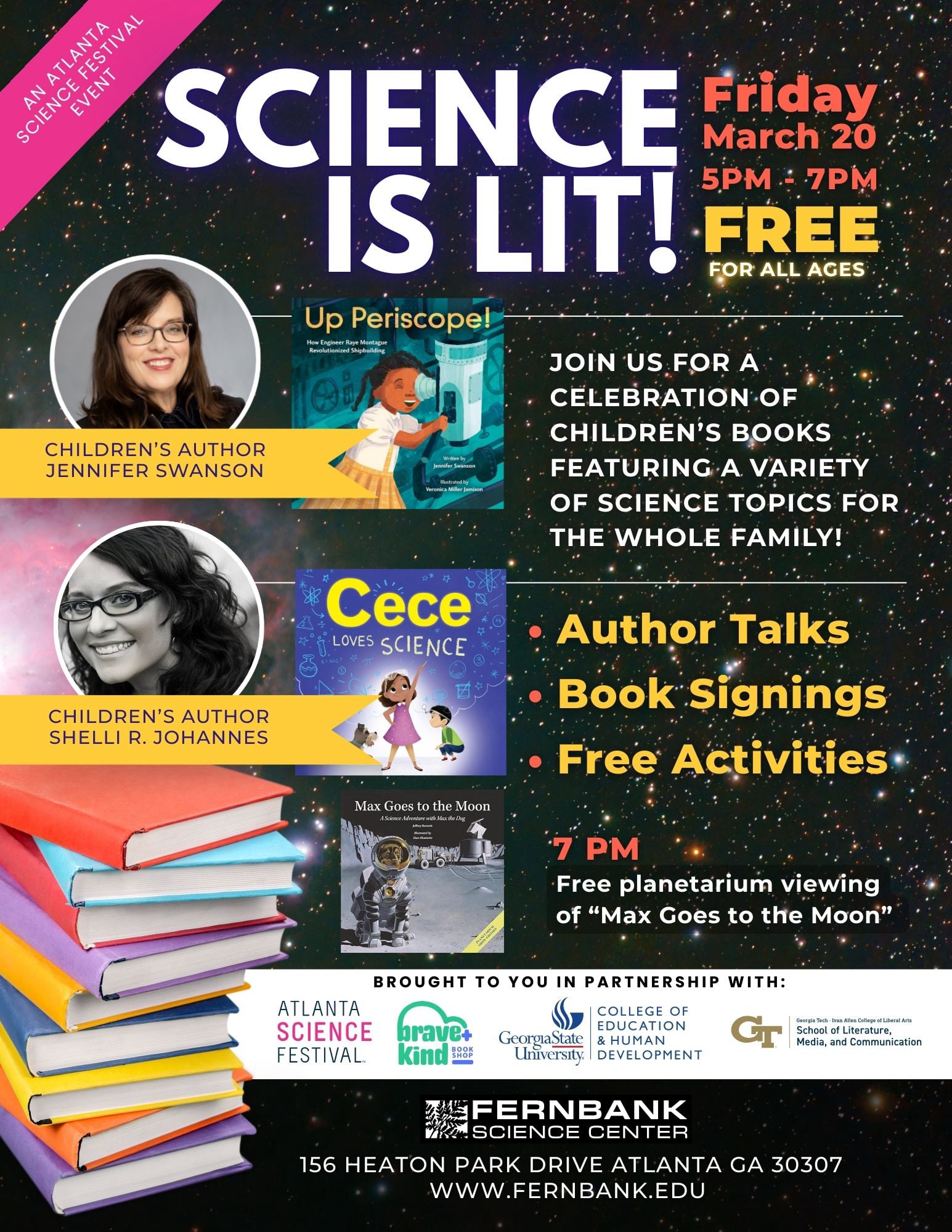 Science is Lit at Fernbank Science Center