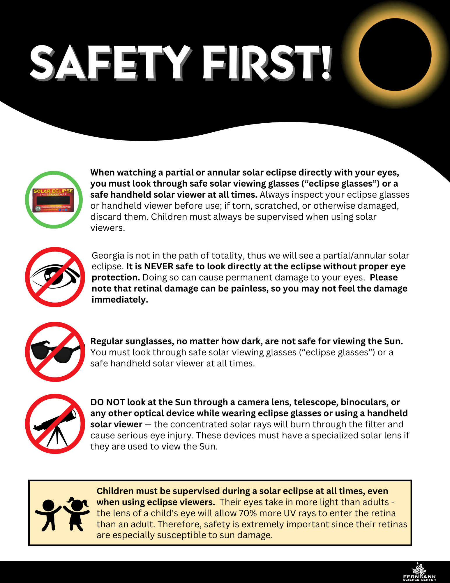 Eclipse Safety