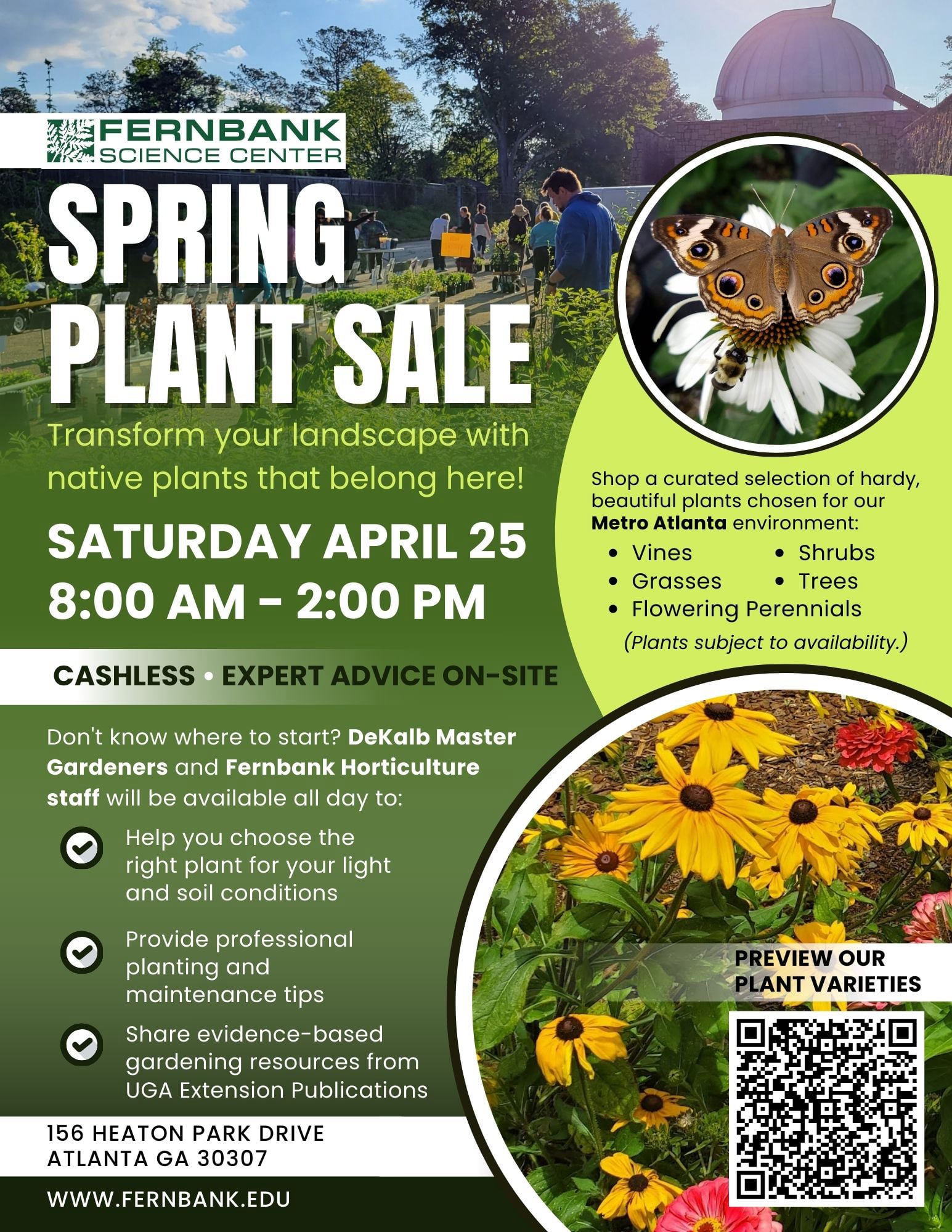 Spring Plant Sale at Fernbank Science Center