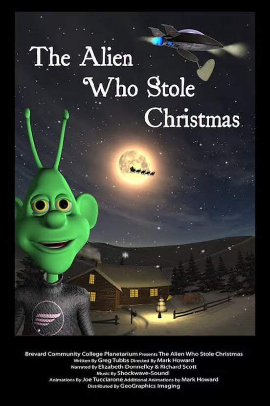 The Alien Who Stole Christmas planetarium show at Fernbank Science Center